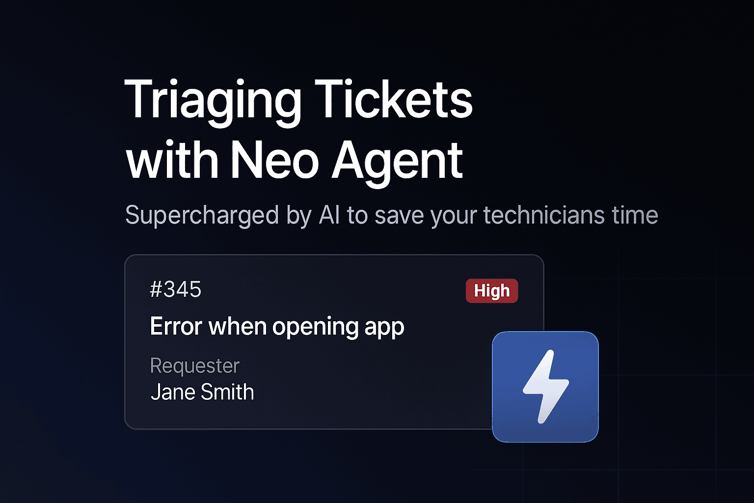 AI for Ticket Triage: Transforming MSP Support Operations - AI for ticket triage - AI-Powered Automation | Neo Agent