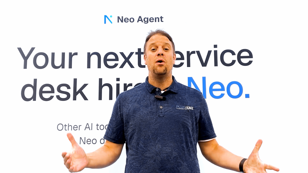How Plus 1 Technology Gave Its Technicians Back Two Full-Time Roles' Worth of Time with Neo